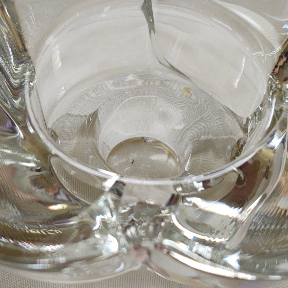 Heavy crystal small , 2 size candle holders💮 - Picture 4 of 8